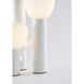 Canada 18 inch 40.00 watt White Table Lamp Portable Light